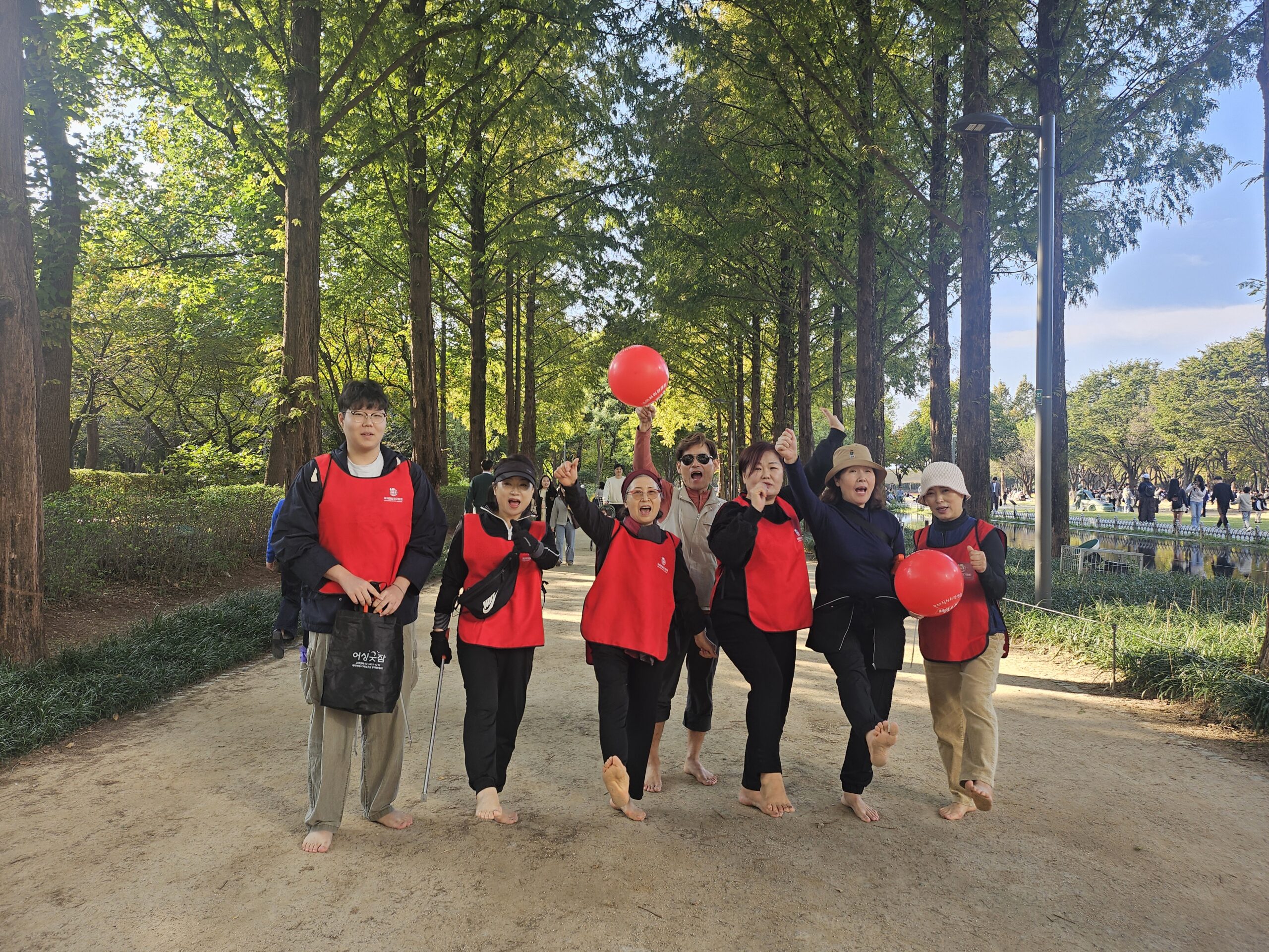 서울숲 맨발걷기 플로깅 자원봉사 모집 안내 – 1365 인증 봉사활동